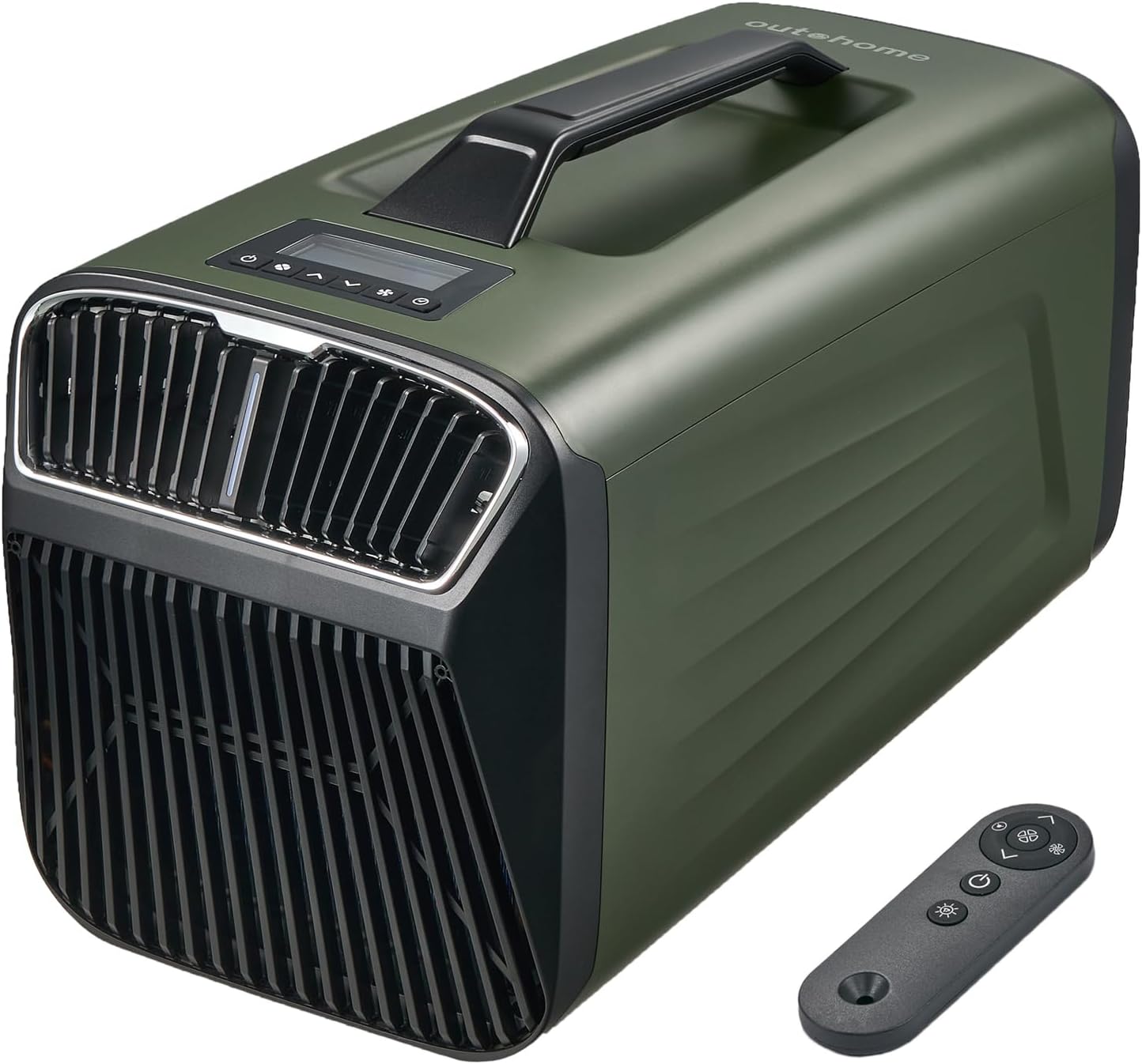 Portable Air Conditioners for Camping Outdoor Use, 5200BTU Tent Air Conditioner,Mini Air Conditioning for Picnics,Truck,RV,Van Parking Cooling,AC Suitable for Small Indoor Use (Dark Green）