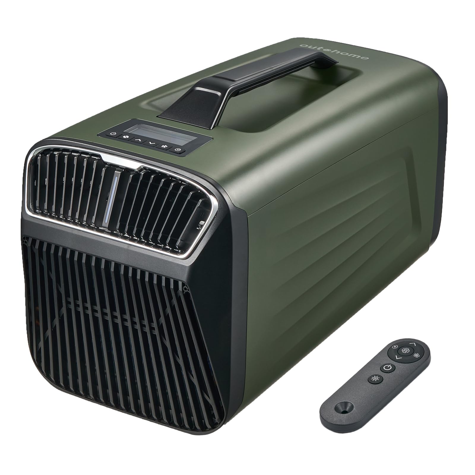 Portable Air Conditioners for Camping Outdoor Use, 5200BTU Tent Air Conditioner,Mini Air Conditioning for Picnics,Truck,RV,Van Parking Cooling,AC Suitable for Small Indoor Use (Dark Green）