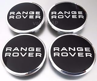 jinshan689 4 X .Range Rover Land Rover Supercharged Black Badge Wheel Center Hub Caps
