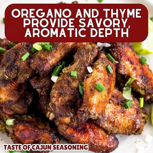 Miniatura 6 de Taste of Cajun - Condimento artesanal - Sin OMG - Mezcla de especias gourmet - Lata magnética - Hecho a mano en pequeños lotes - Embalado a mano
