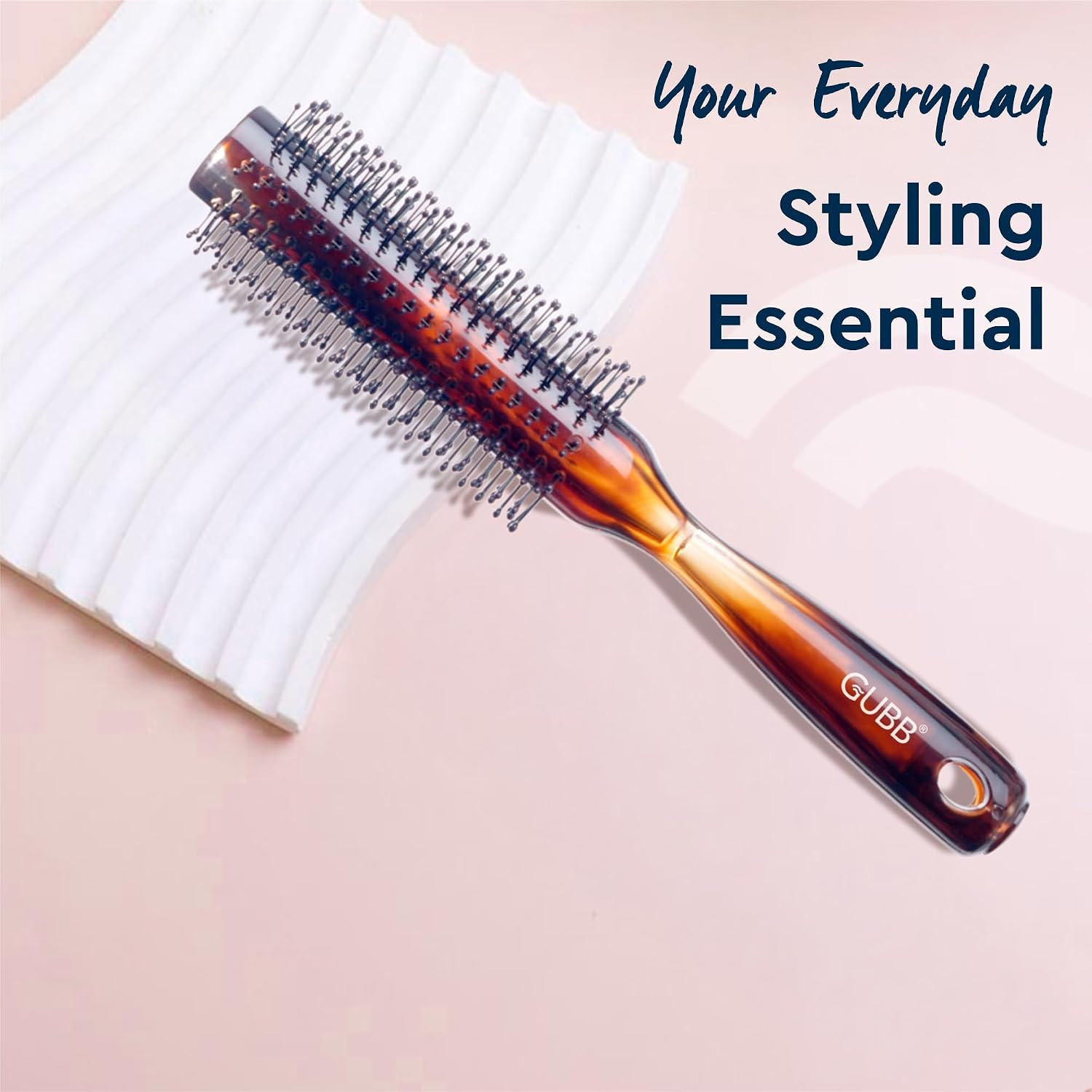 GUBB USA Round Hair Brush For Women & Men Blow Drying Curler