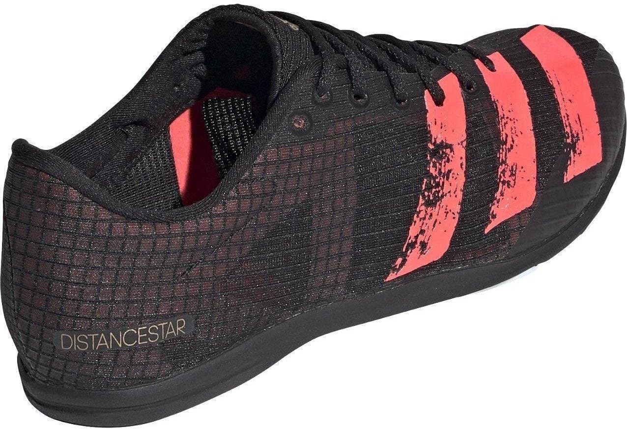 adidas Women's Distancestar w Track and Field Shoe, Negbás/Rossen/Cobmet, 4.5 UK