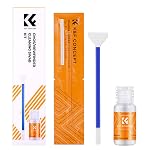 K&F CONCEPT 24mm Full Frame Sensor Cleaning Swab*6 + 20ml Sensor Cleaner DSLR SLR Digital Camera Sensor Cleaning Swab for Reflex and Mirrorless Digital Camera CCD and CMOS Sensors