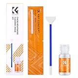 K&F CONCEPT 2-1 24mm Full Frame Sensor Cleaning Swab, Viewfinder Cleaning Swab, with 20ml Sensor Cleaner, DSLR Camera CMOS and CCD Sensor Cleaning Swab Kits Compatible with Nikon Sony Canon Camera