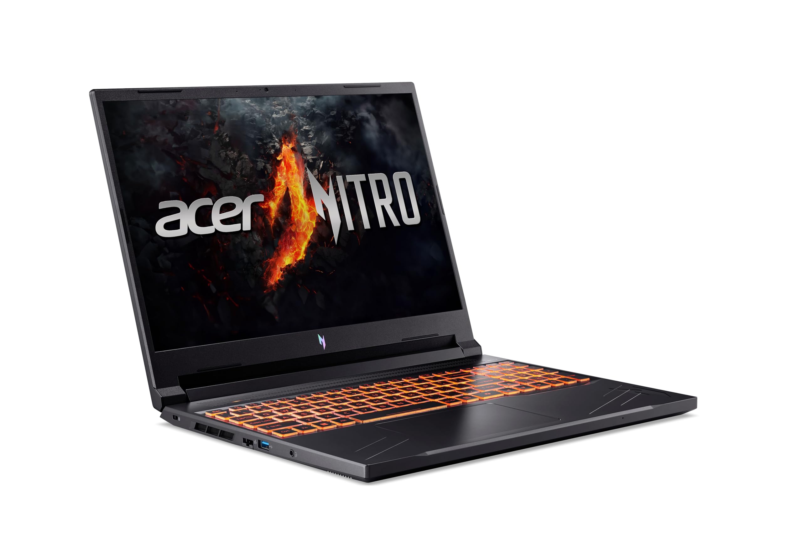 Acer Nitro V16 (ANV16-41-R961) Ordenador portátil para juegos | Pantalla WUXGA 165Hz de 16" | AMD Ryzen 7 8845HS | 16GB de RAM | SSD de 1 TB | NVIDIA GeForce RTX 4060 | Windows 11 | Teclado QWERTZ |