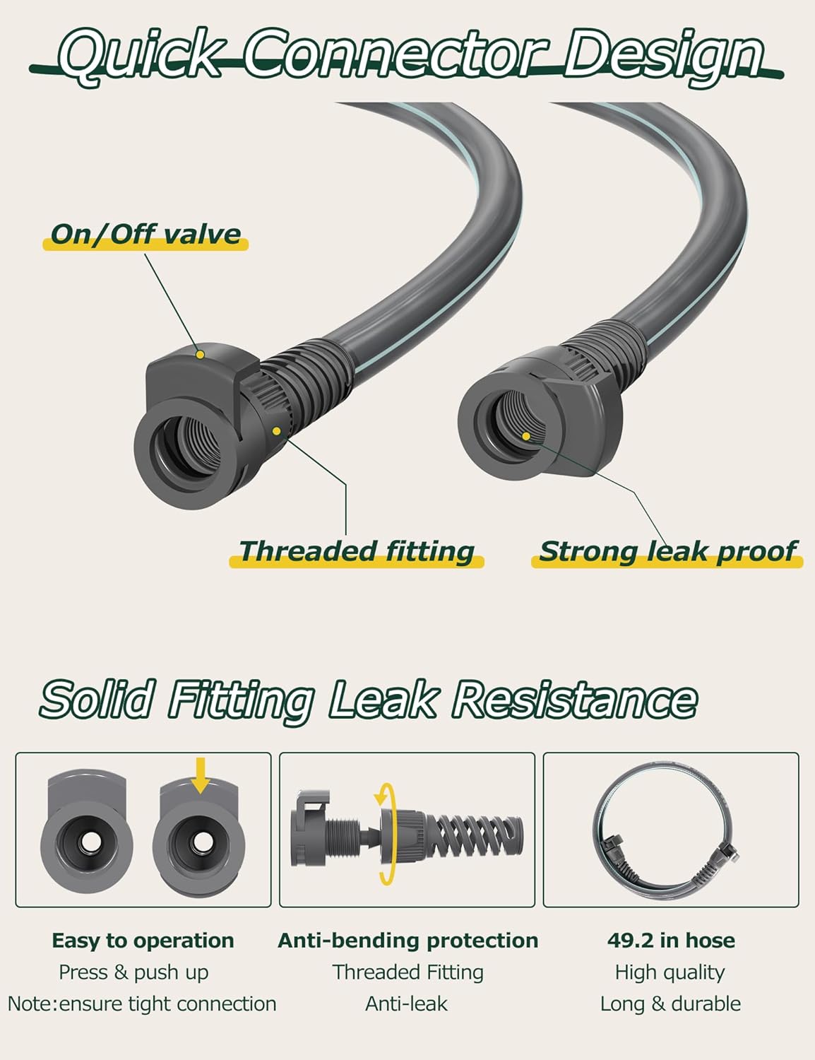 innhom Garden Sprayer Battery Powered Sprayer Electric Sprayers in Lawn and Garden with Adjustable Nozzle, 1.35 Gallon/5 L - Image 5