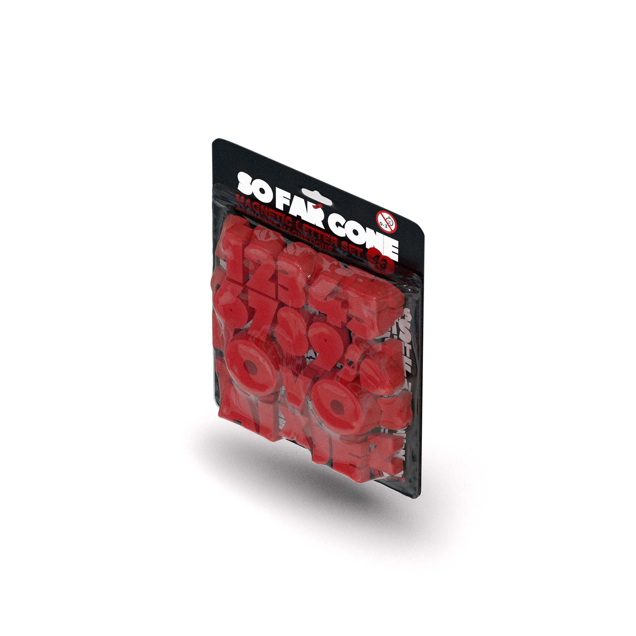 Official So Far Gone Magnetic Letter Set