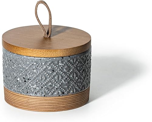 Miniatura 17 de Botes de cerámica para café Contenedores de cocina para almacenamiento de alimentos para especias, azúcar, bolsas de té, botes apilables de estilo