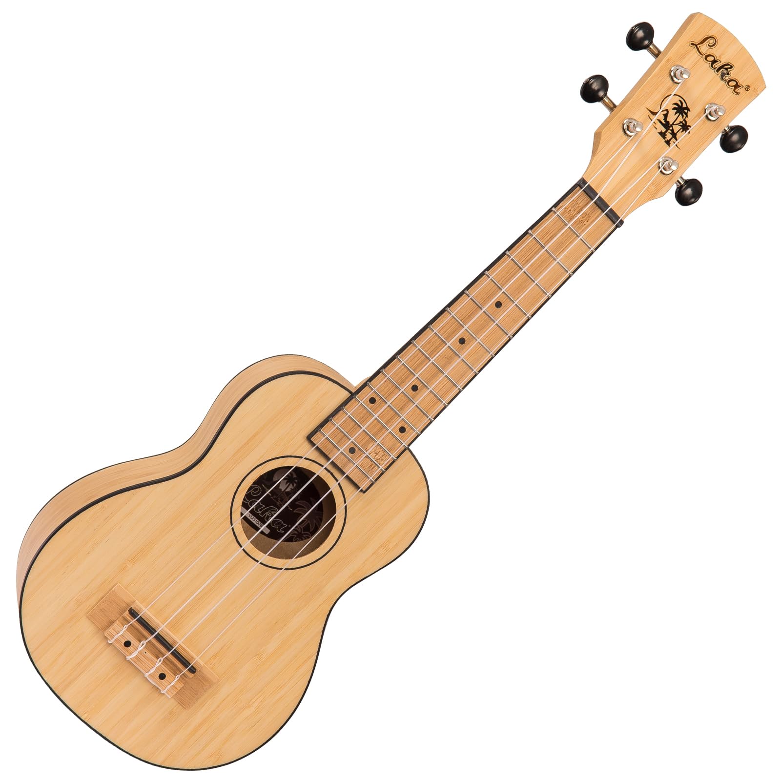 LAKA BAMBOO SERIES UKULELE & BAG - SOPRANO