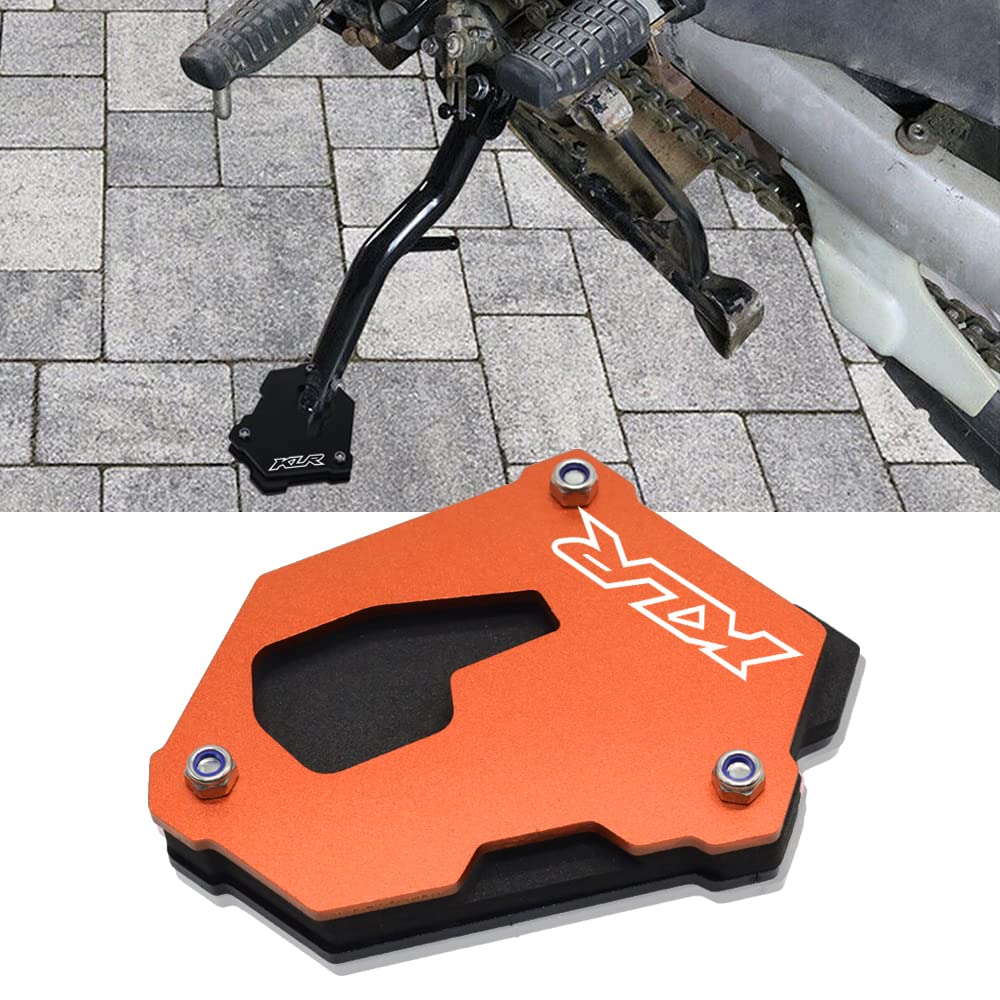 Motorcycle CNC Side Stand Enlarger Support Extension Plate kickstand plate extension For KLR 650 2022 -