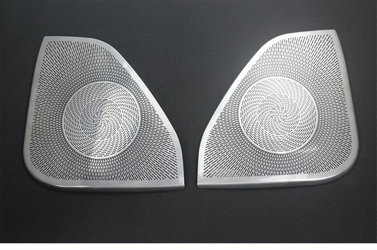 Yeskit B Car Interior Accessories Sticker Door Audio Sound Loudspeaker Cover For Enz C Class W203 2002 2003 2004 2005 2006(B)