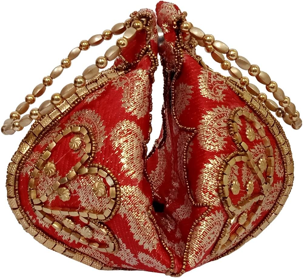 Purpledip Potli Bags Drawstring Purse (Potli01$)