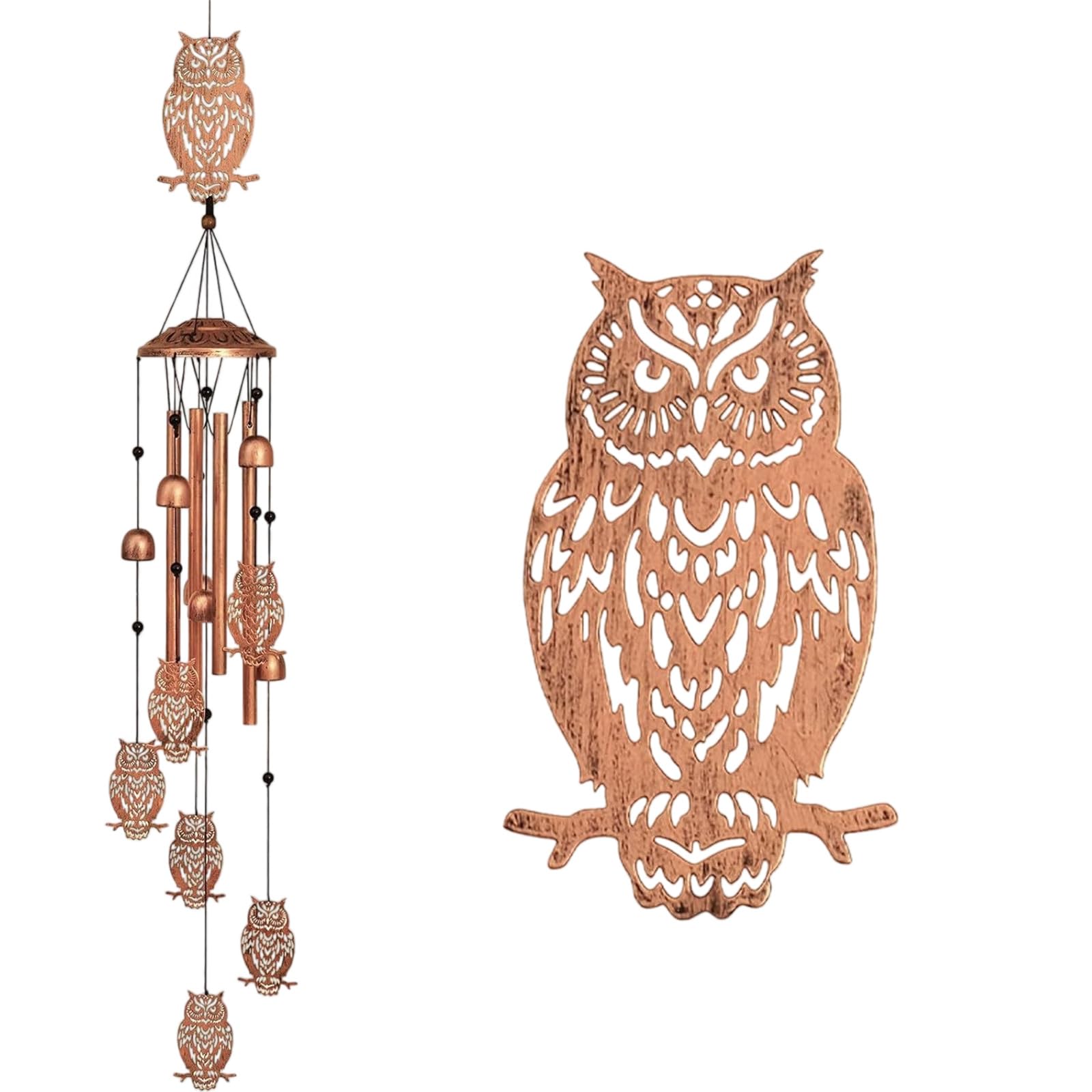 Decoration Animal Wind Sound Butterfly Hanging Easy Hanging Metal Decoration Easy Installation Solar Wind Chimes for Outside
