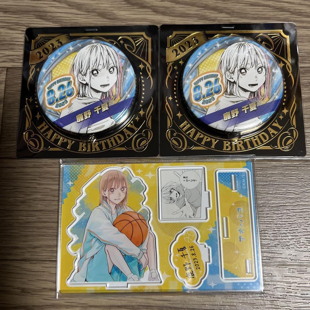 Amazon.co.jp: アオのハコ 缶バッジ2点 アクリルジオラマフィギュア  