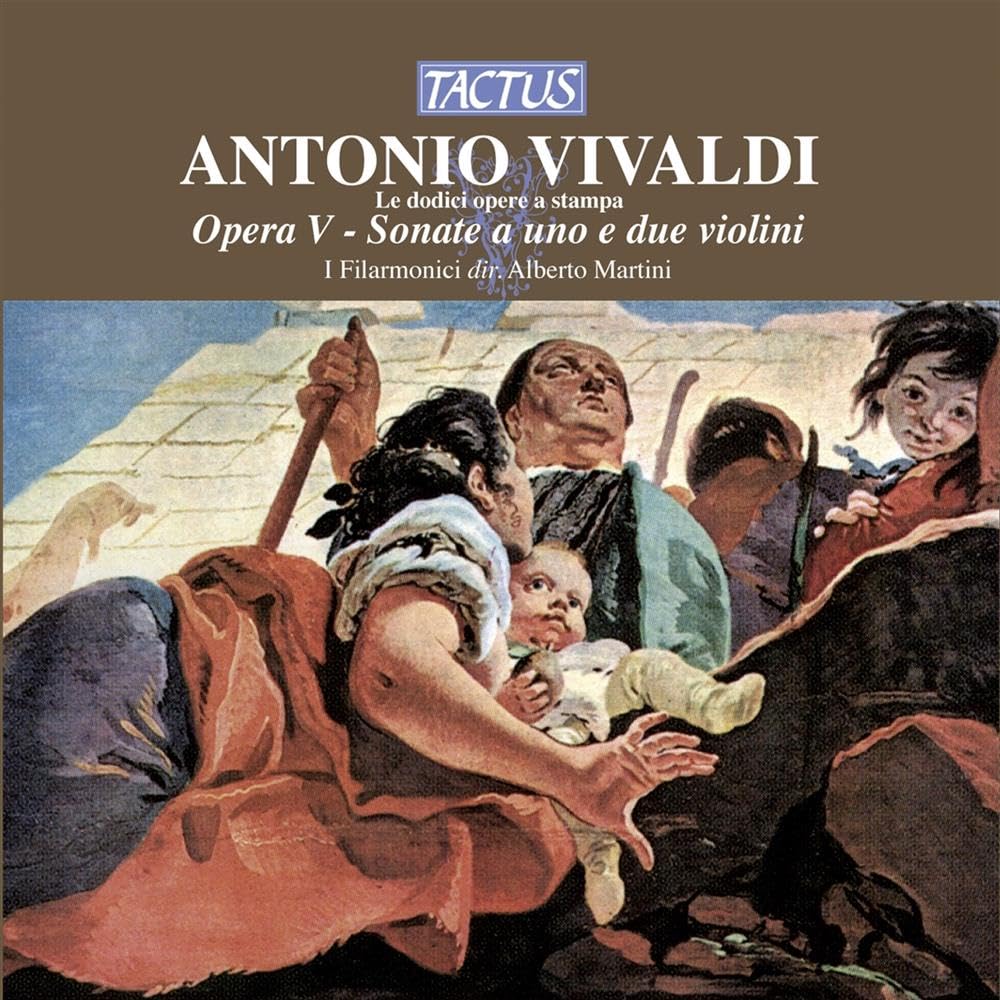 Antonio Vivaldi: Opera V - Sonate A Uno E Due Violini