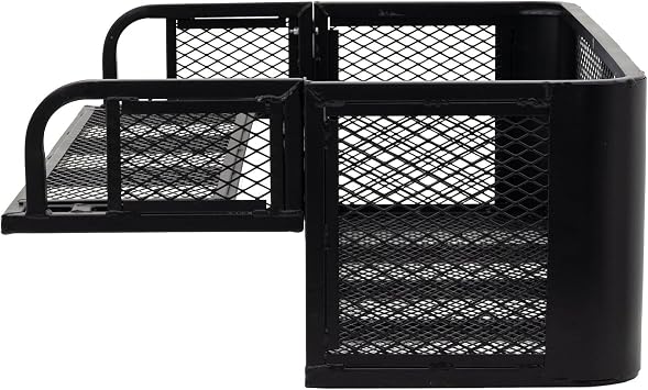 Rear ATV Cargo Carrier Basket, 150 lb Capacity, Titan Ramps