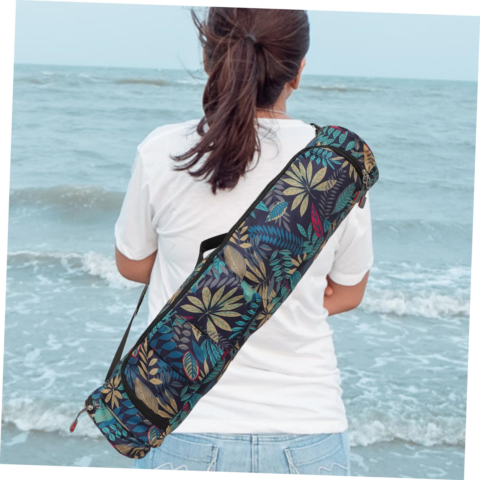 Bolsa para Esterilla de Yoga Cilíndrica Estampado Étnico