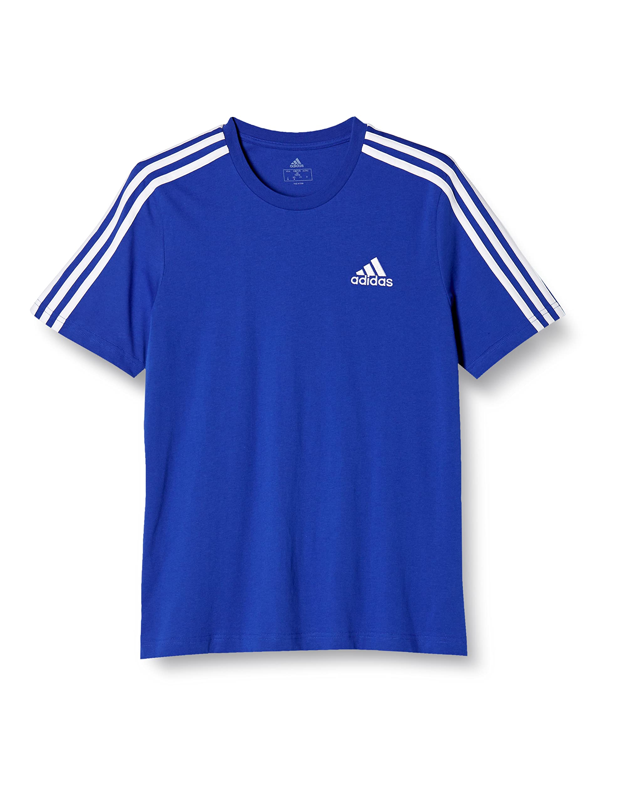 adidas Essentials Single Jersey 3-Stripes tee Camiseta de Manga Corta Hombre (Pack de 1) — view 29