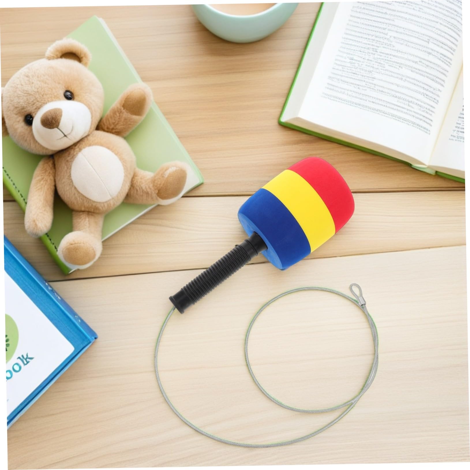 Toddmomy Giocattolo del Gioco del Martello 2 Pezzi in Spugna e Plastica per Bambini, Leggero e Resistente per Feste e Giochi Arcade