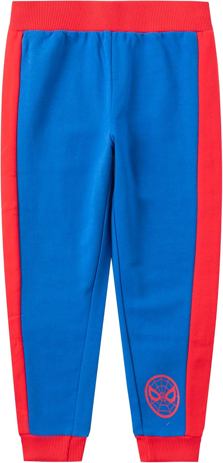 Marvel Spider-Man Boys 2 Piece Short Sleeve Shirt and Pants Set for Toddlers and Big Kids - Image 5