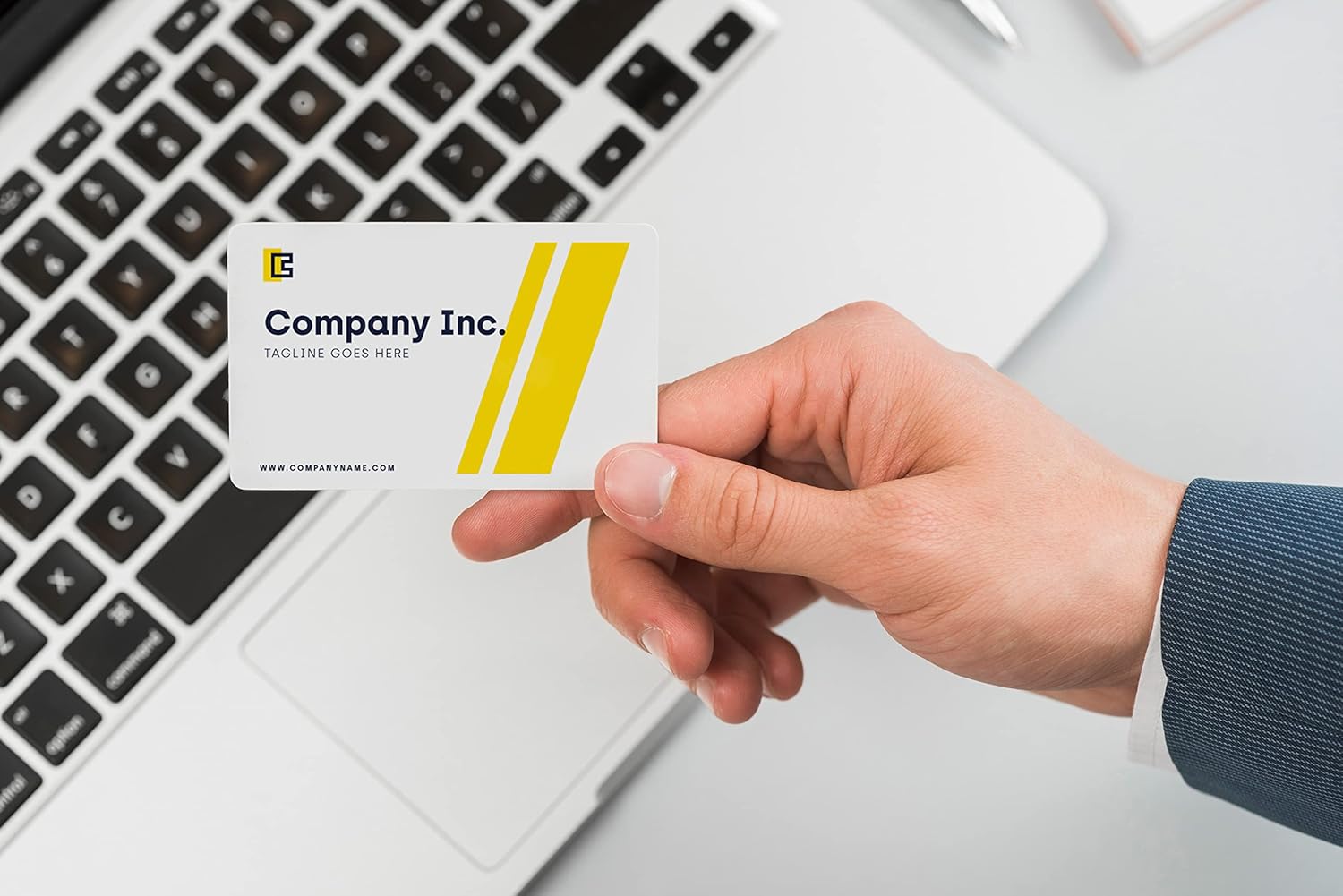 Custom Double Sided Business Cards - Professional 3.5"x 2" Cards Printed on 16pt Cardstock, Personalized (210)