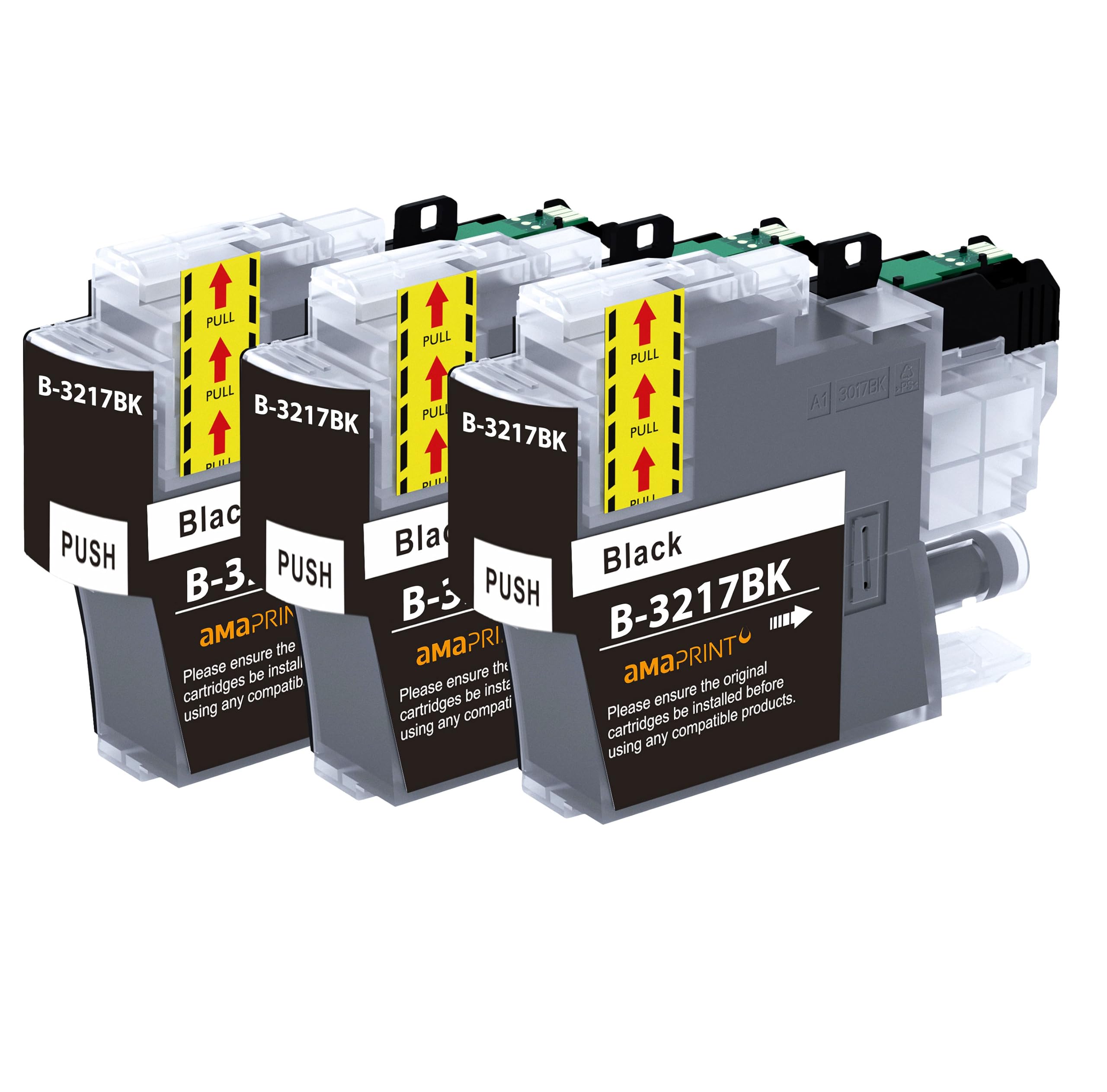 LC-3217 XL Zwart Alle Kleuren - Huismerk inktcartridge compatible met