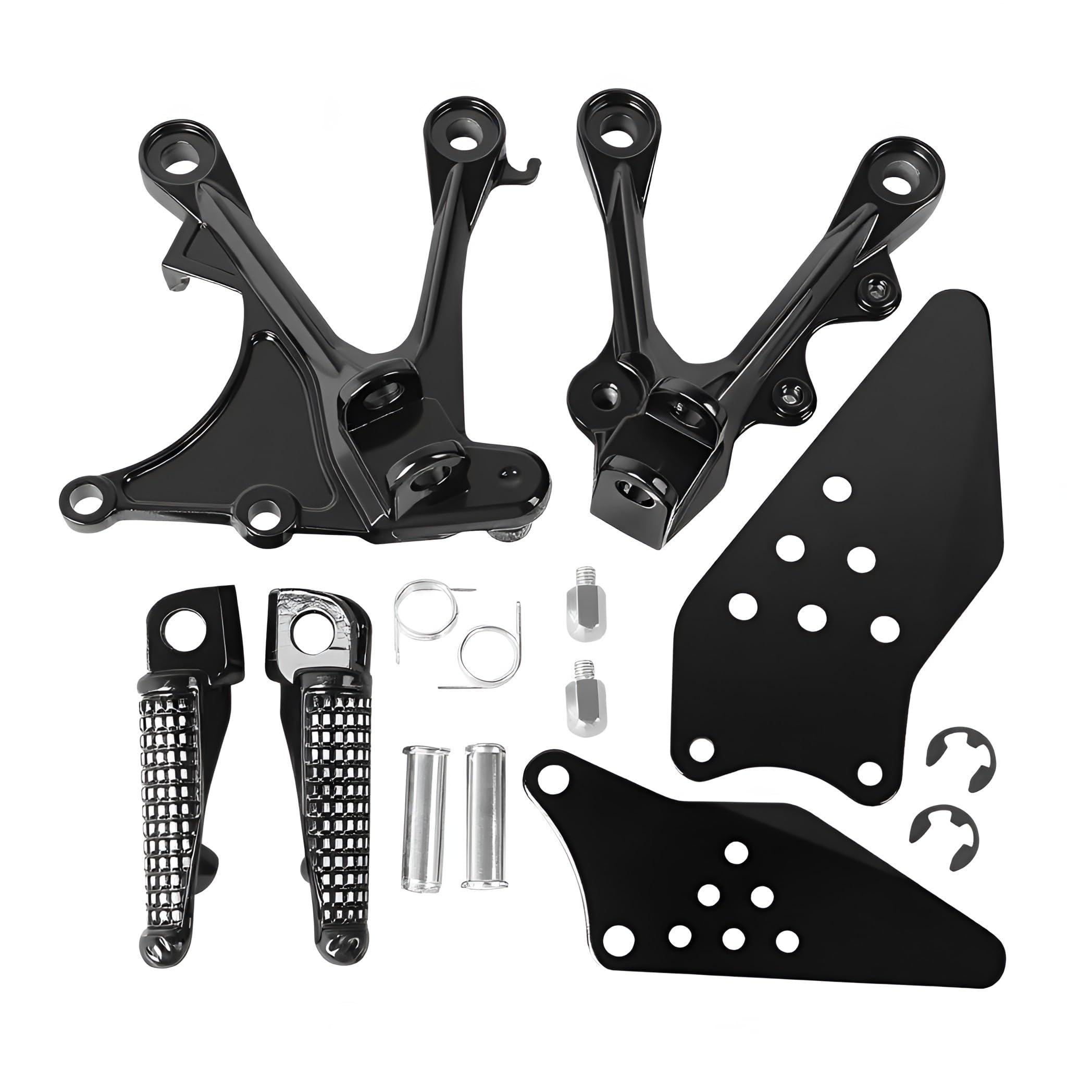Amazon.com: Front Rider Foot Pegs Bracket For Kawasaki ZX6R ZX-6R