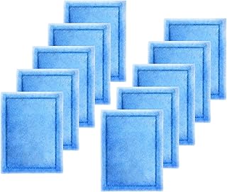 Yonice 10 Pcs Aquarium Filter Cartridge,Compatible for AquaTech 20-40/30-60 Power Filters,Replacement for AquaTech EZ-Change #3