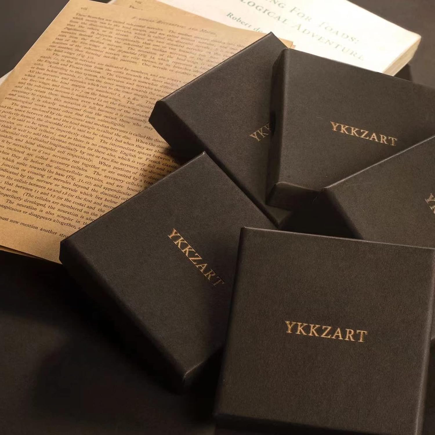 Gold Earrings for Women 14k Gold Plated Dangle Drop Earrings Hypoallergenic Dainty Geometric Rectangle Waterdrop Dangle Minimalist Earrings for Women Trendy - Image 5