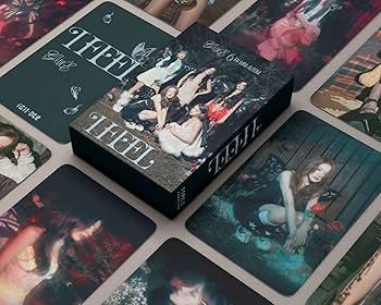 SCISSH G-idle Lomo Cards Collections Blink 55 Stück Neues
