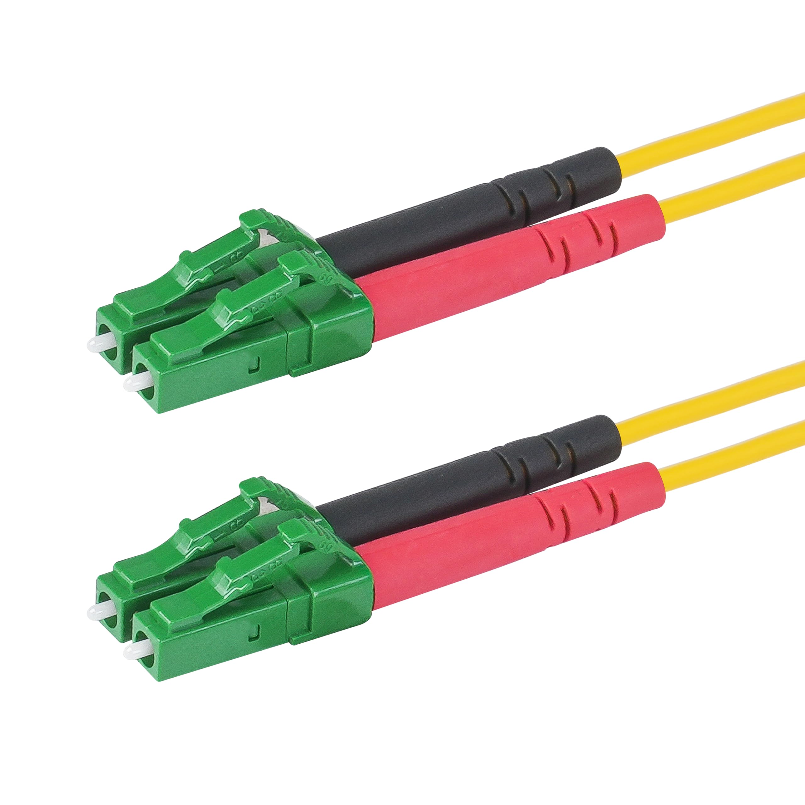 OS1/OS2 LC To LC Fiber Patch Cable 9/125 Singlemode Duplex, LSZH, 5...