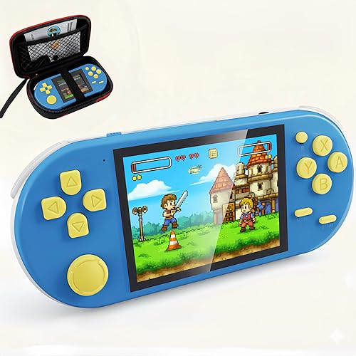 Consola de juegos portátil de 16 bits, pantalla HD de 3 pulgadas, juegos retro 300 en 1, reproductor de videojuegos clásico portátil para niños y