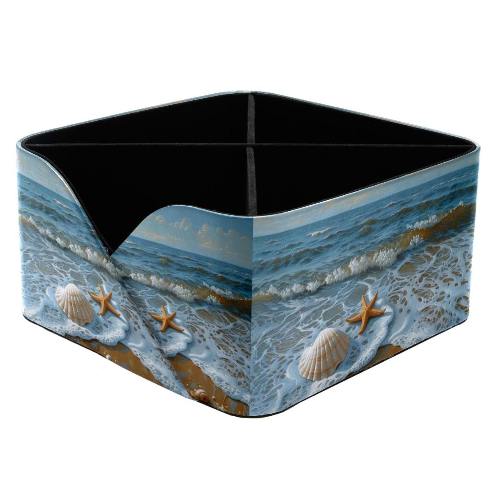 Boîte de rangement durable pour classer les coquillages et étoiles de mer