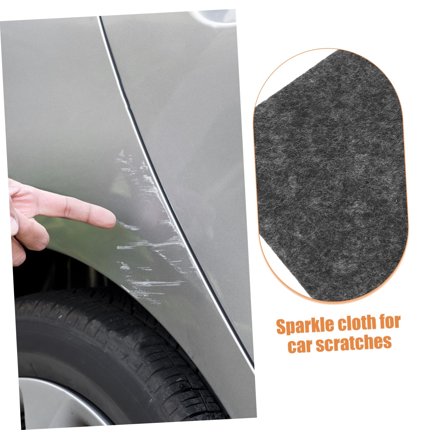 STOBAZA 4Pcs Nano Sparkle Cloth for Car Scratch Repair Multi Purpose Vehicle Restoration Water Spot Residue Use for All Vehicle Types