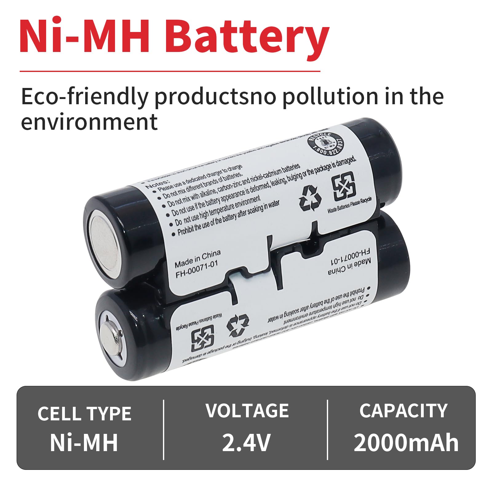 Batteria Compatibile VHBW per Telefono Fisso Cordless Medion Life