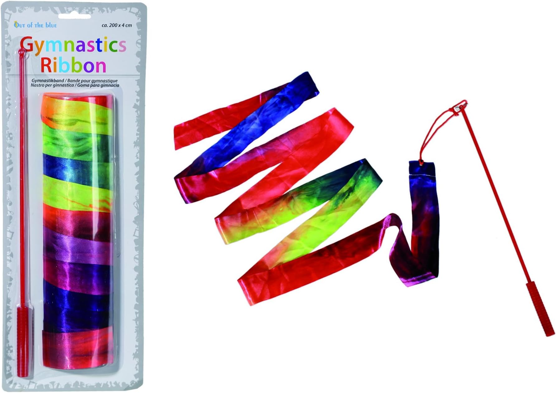 Kenzies DirectGymnastics Rainbow Ribbon For girl girls Childrens childs Christmas Xmas Birthday Party Top Selling Gift Present Stocking Filler