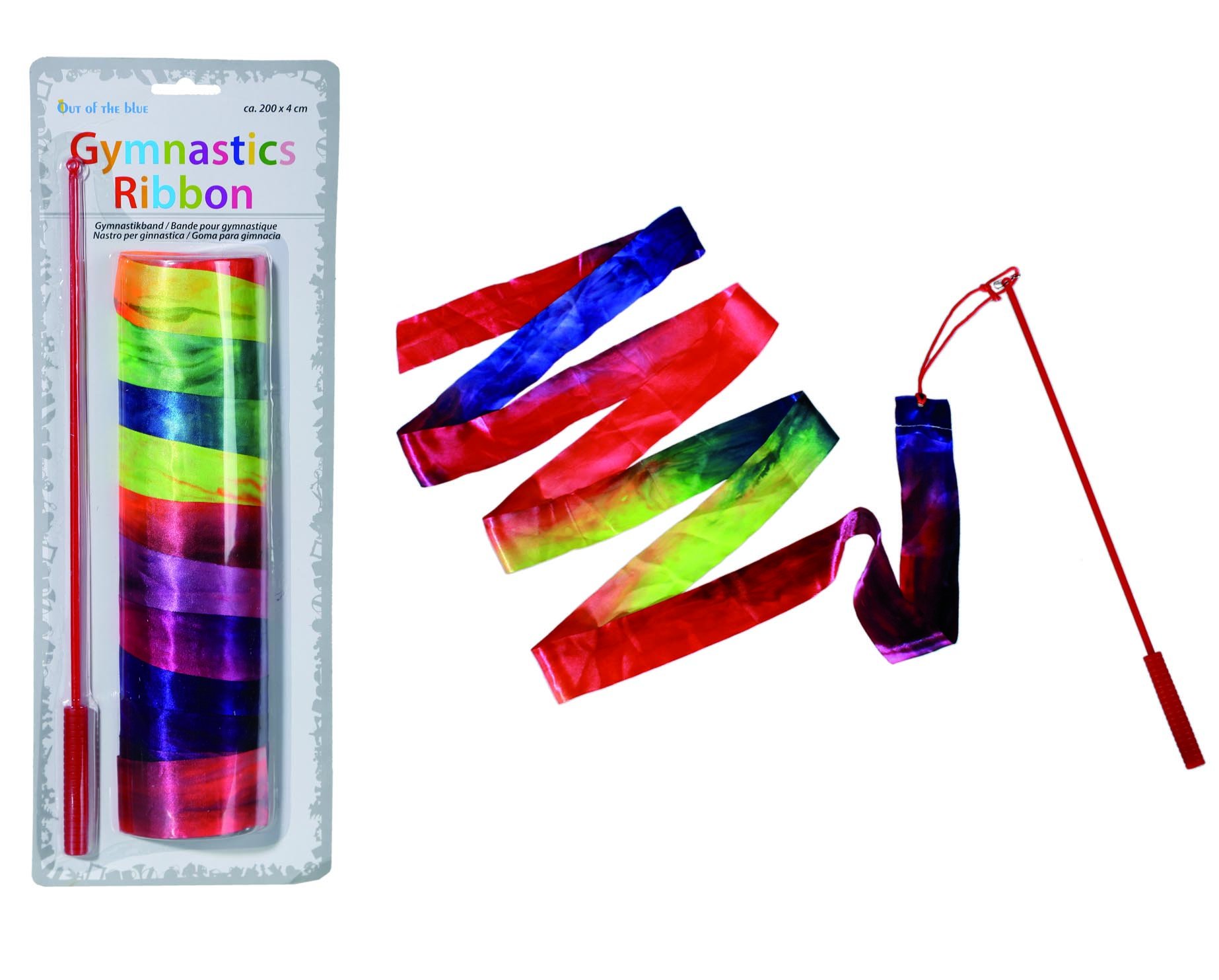 Kenzies DirectGymnastics Rainbow Ribbon For girl girls Childrens childs Christmas Xmas Birthday Party Top Selling Gift Present Stocking Filler