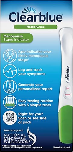 Miniatura 7 de Clearblue Indicador de etapa de menopausia, 5 Ct