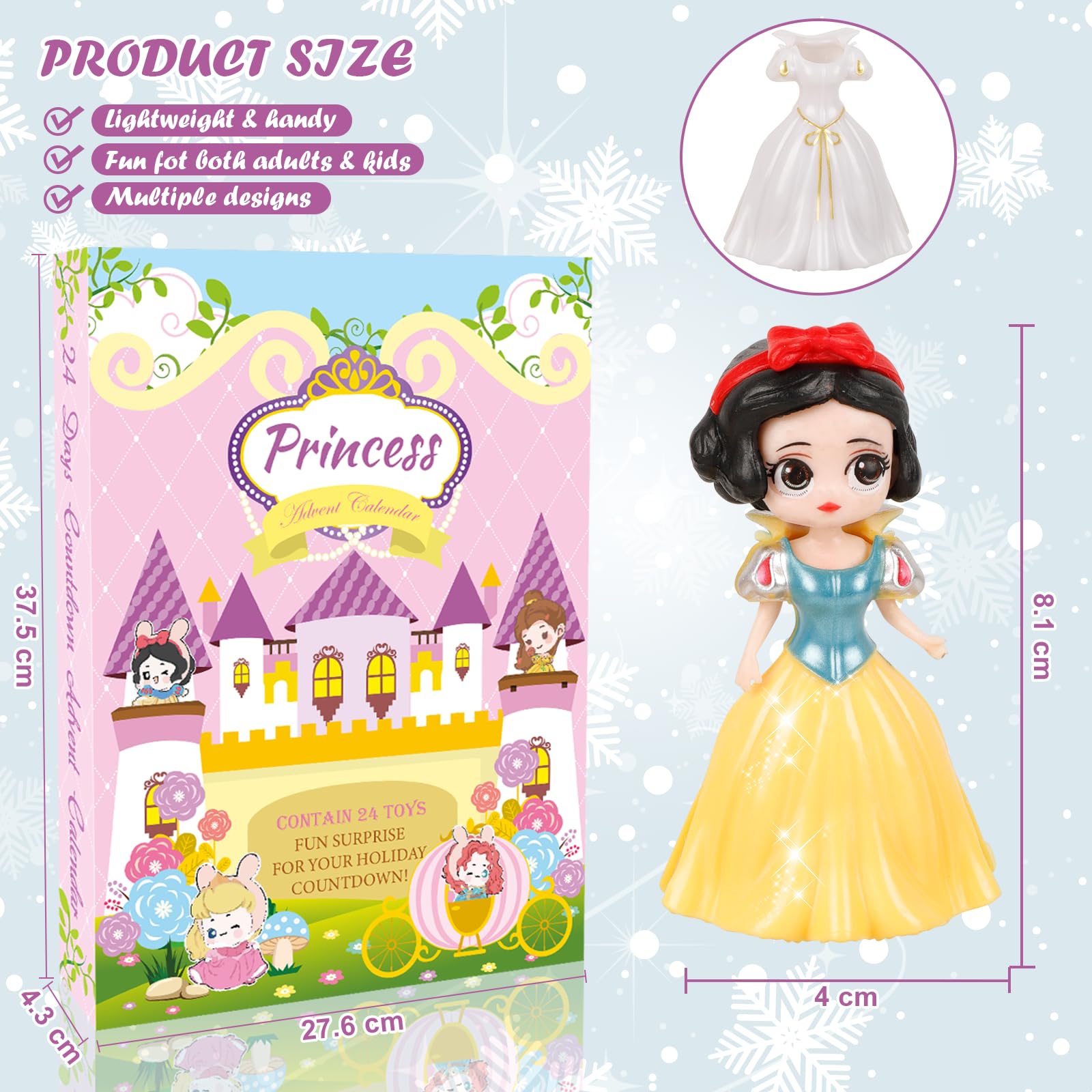 Advent Calendar 2025 Crystals for Children 24 Christmas Countdown Advent Calendar - Image 3