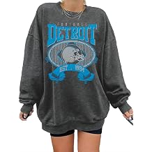 LUKYCILD Game Day Sweatshirt Football Shirt Women Sunday Funday Football Season Long Sleeve Shirt Soccer Fans Pullover