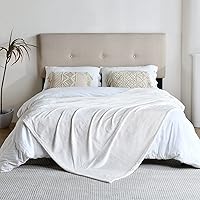 Vista 122 de SOCHOW Flannel Fleece Blanket Twin Size, All Season Lightweight Super Soft Cozy Blanket for Bed or Couch, Blue Coral, 60" X 80