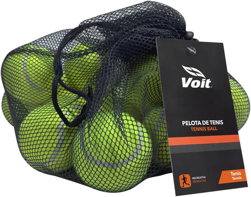 Voit 18 Pack Training Pelota de Tenis : Amazon.com.mx: Deportes y Aire ...