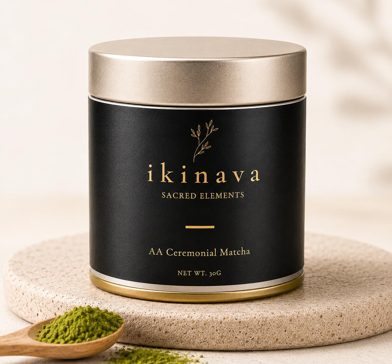 ikinava Ceremonial Grade Matcha Green Tea Powder | Kagoshima Origin | Premium Stone-Ground Matcha | Smooth Umami Taste | Natural Energy & Focus | 30g-image-12