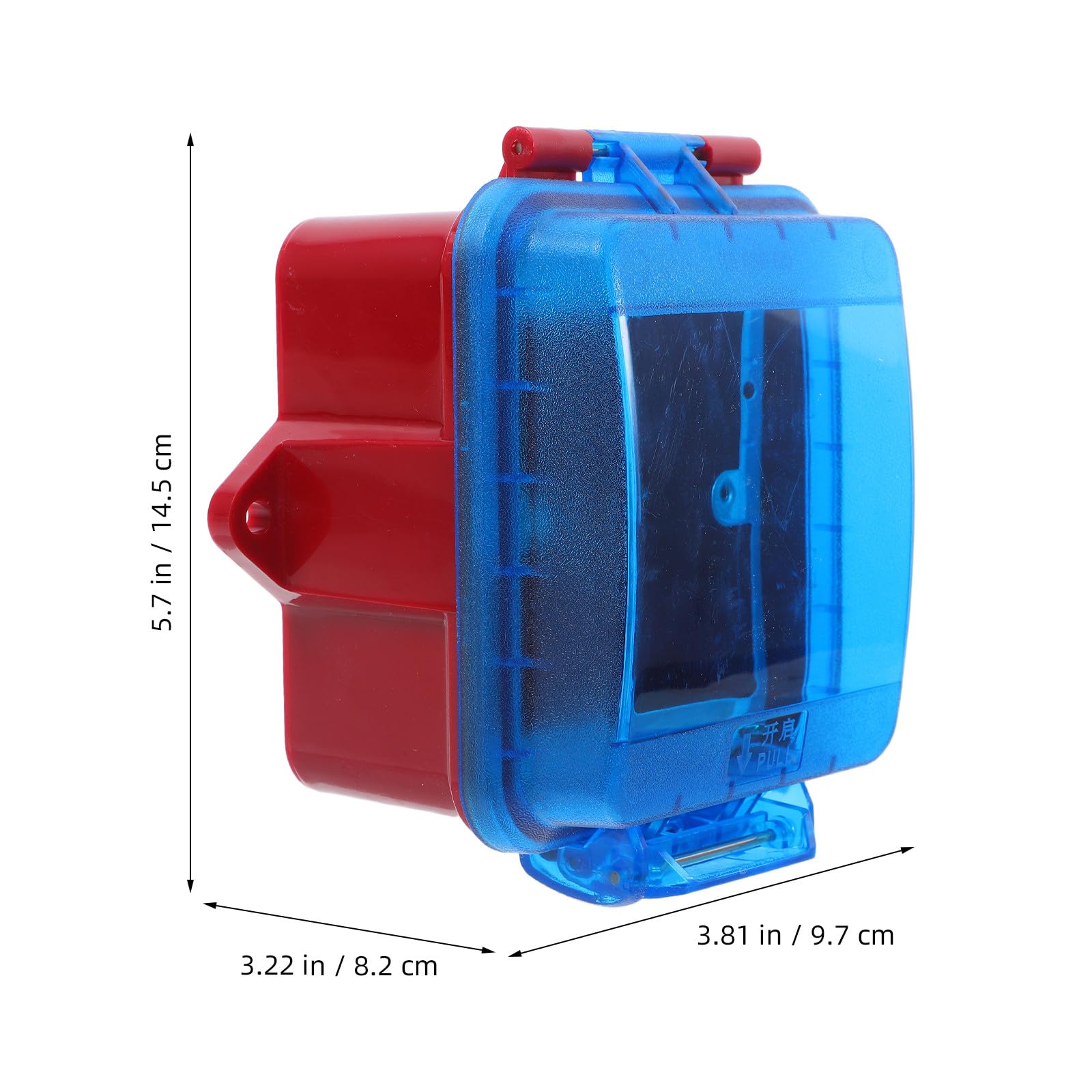 Protector para Botón de Alarma Manual Resistente para Interruptor de Emergencia Compatible con System Sensor Diseño para Uso Interior y Exterior Instalación y Duradera