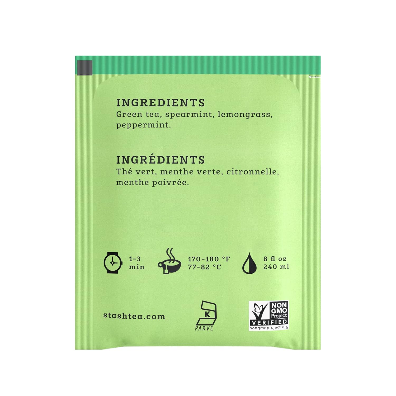 Stash Tea Moroccan Mint Green Tea, Box of 100 Tea Bags (Packaging May Vary) thumbnail