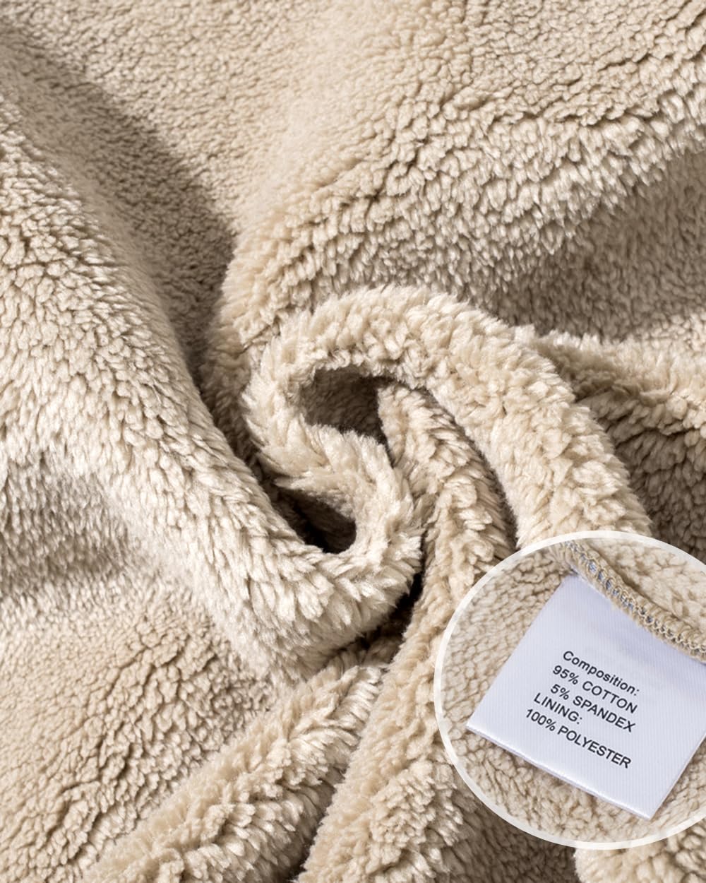 Boladeci Men's Sherpa Lined Sweatpants Heavyweight Fleece Lined Sweat Pants Joggers for Winter Cold Weather