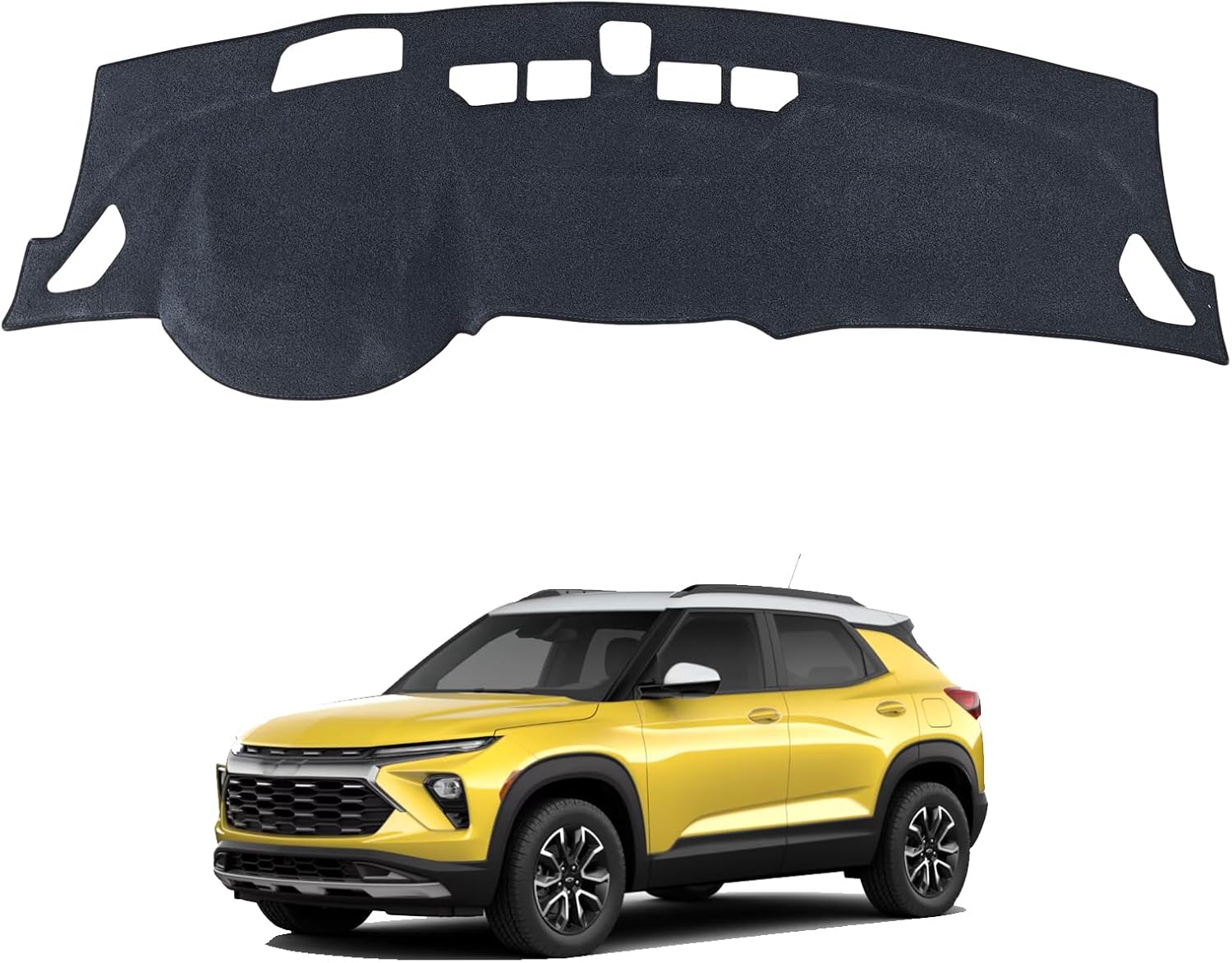 Dash Cover Mat Pad for Chevy/Chevrolet Trailblazer 2021 2022 2023 2024 2025 Custom Fit Dashboard Cover Pad Carpet Accessories