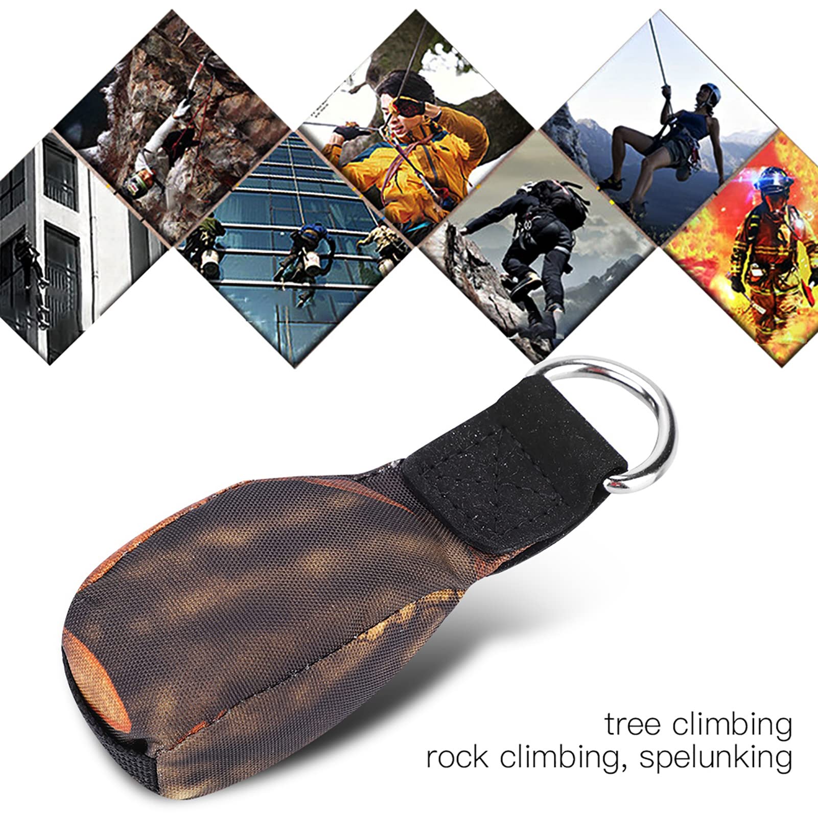 Arborist Tree Rock Climbing Spelunking Rope Throw Weight Bag
