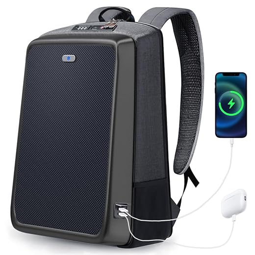 Solar Panel TSA-Friendly Tech Travel Backpack