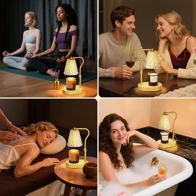 Lámpara Calentadora de Velas con Temporizador y Dimerizable, Regalo miniatura 7